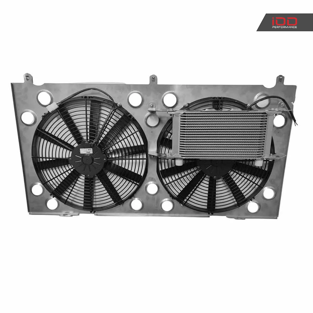 Dyfuzor aluminiowej chłodnicy płynu Nissan Patrol Y61