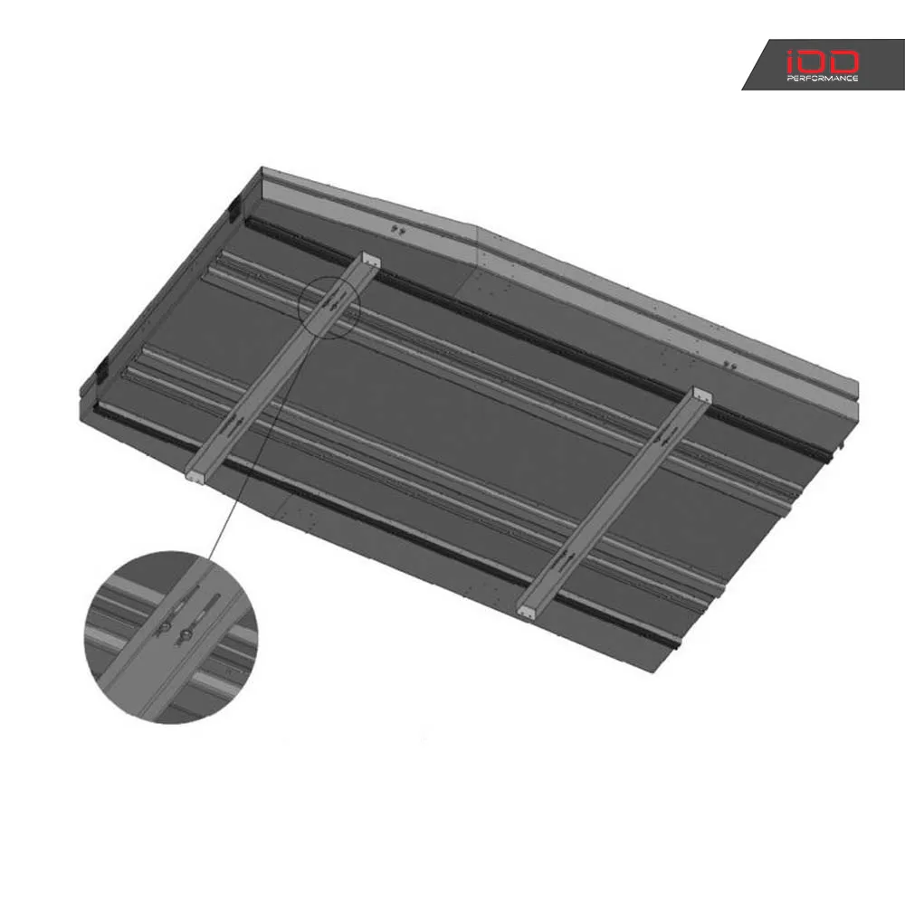 Rooftop Tent Mount Nissan Patrol Y60 (IOD Roof Rack)