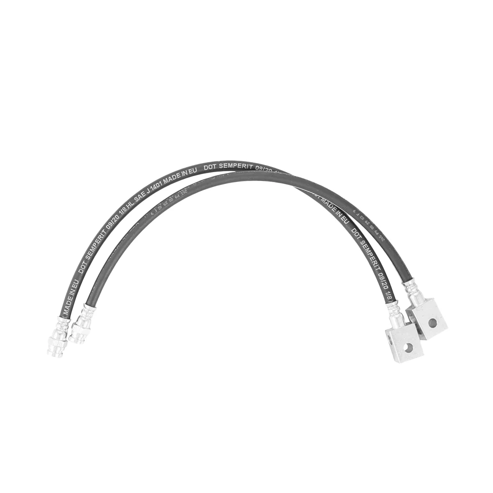 Rubber Brake Hoses +4" Nissan Patrol Y60/Y61 frame-axle without ABS